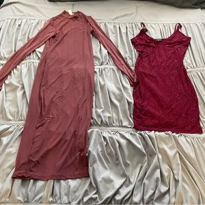 Bundle Sheer Dress Size Small